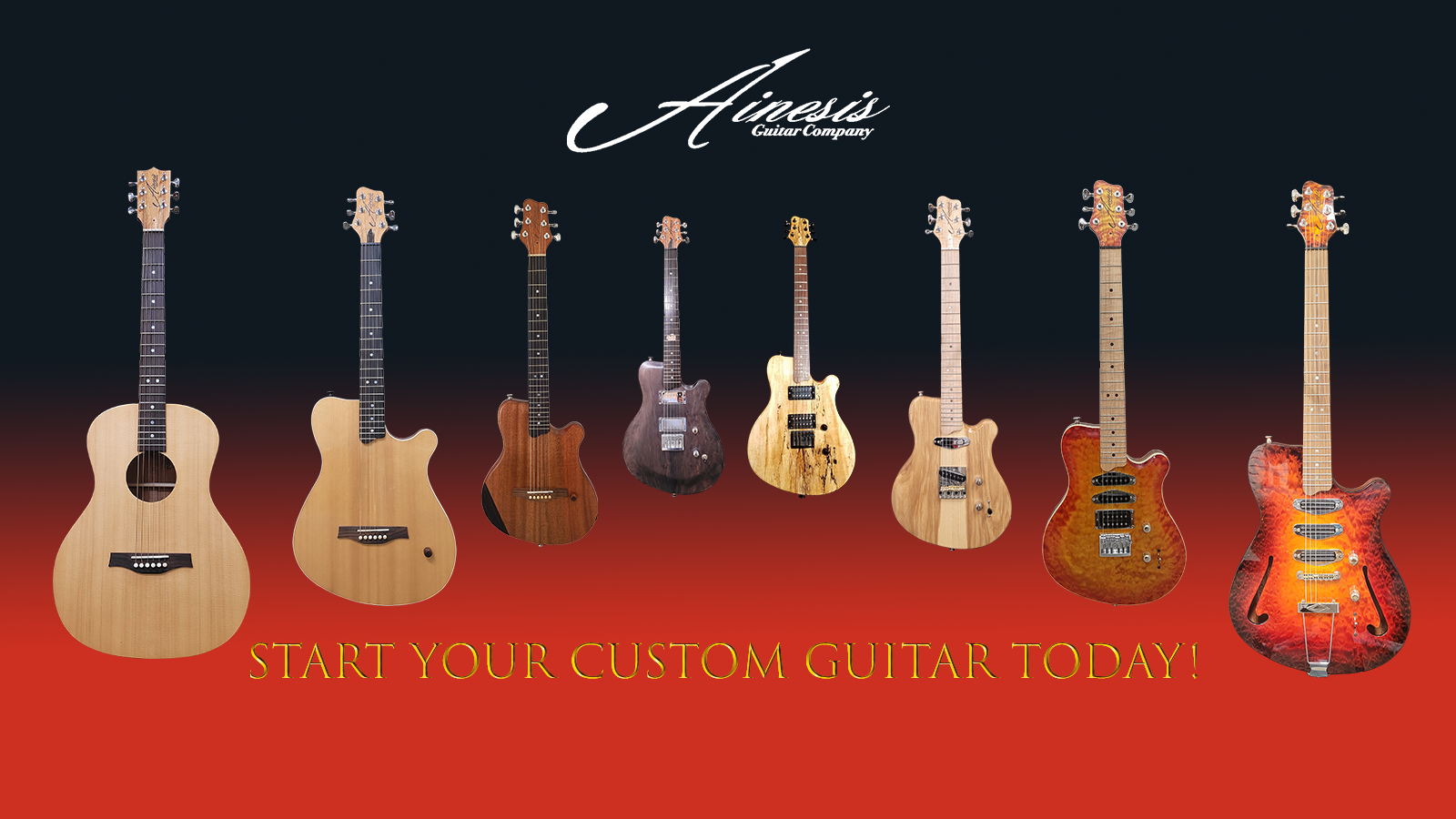 Custom on sale guitar companies